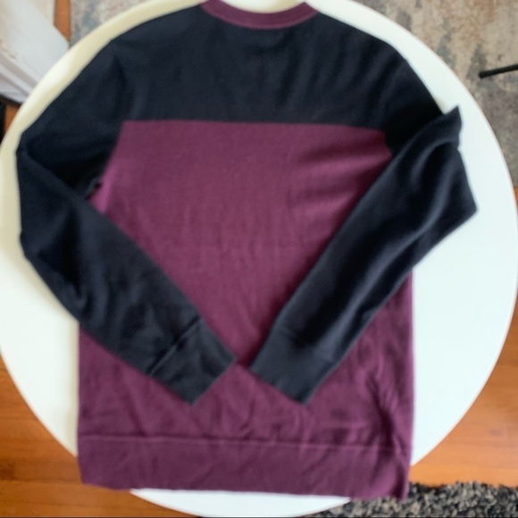 Theory Hilles Cashmere Color block Crewneck Sweater Men’s Size Medium - Picture 6 of 9